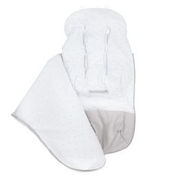 Pasito a Pasito-Grey Stroller Footmuff (91cm) | Childrensalon Outlet