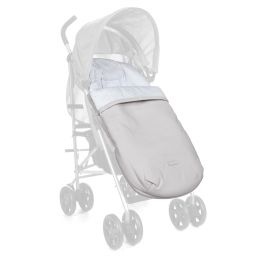 Pasito a Pasito-Grey Stroller Footmuff (91cm) | Childrensalon Outlet