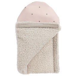 Pasito a Pasito-Pink & Grey Stroller Mittens | Childrensalon Outlet