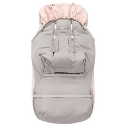 Pasito a Pasito-Pink Stroller Footmuff (85cm) | Childrensalon Outlet