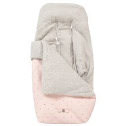 Pasito a Pasito-Pink Stroller Footmuff (85cm) | Childrensalon Outlet