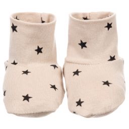 Pasito a Pasito Walking Mum-Stone GABY Baby Booties | Childrensalon Outlet