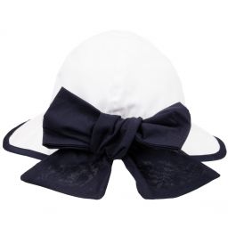 Patachou-Baby Girls Cotton Sun Hat | Childrensalon Outlet