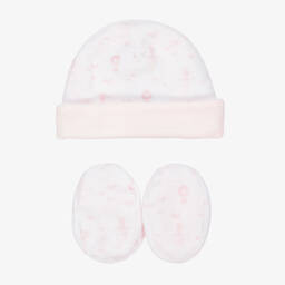 Patachou-Baby Girls Hat & Booties Set | Childrensalon Outlet