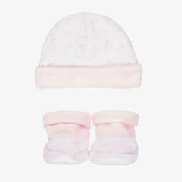 Patachou-Baby Girls Hat & Booties Set | Childrensalon Outlet