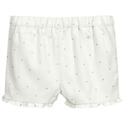 Patachou-Blue Polka Dot Shorts | Childrensalon Outlet