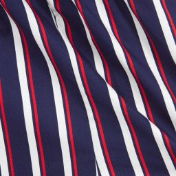 Patachou-Blue Striped Dungaree Shorts | Childrensalon Outlet