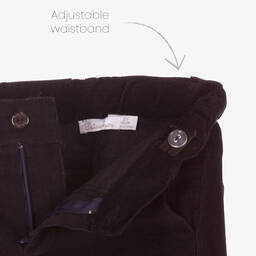 Patachou-Boys Blue Corduroy Trousers | Childrensalon Outlet