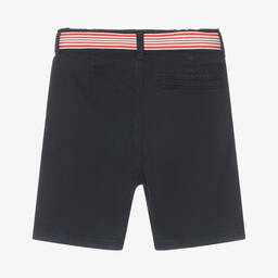 Patachou-شورت برمودا قطن تويل لون كحلي للأولاد | Childrensalon Outlet