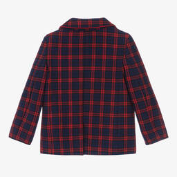 Patachou-Блейзер в красно-синюю клетку | Childrensalon Outlet