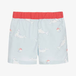 Patachou-شورت سباحة لون أزرق للأولاد | Childrensalon Outlet