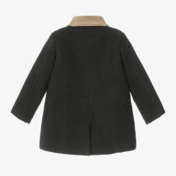 Patachou- معطف أولاد لون رمادي فحمي | Childrensalon Outlet