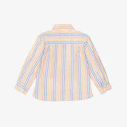 Patachou-Рубашка из хлопка с яркими полосками для мальчиков | Childrensalon Outlet