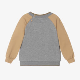 Patachou-Boys Cotton Canine Sweatshirt | Childrensalon Outlet
