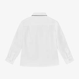 Patachou-Boys Cotton Shirt with Bow Tie | Childrensalon Outlet