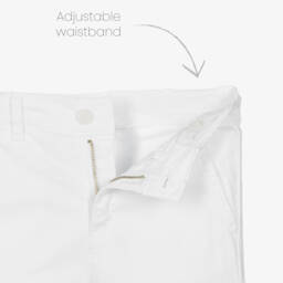 Patachou-Boys Crisp Cotton Twill Pants | Childrensalon Outlet