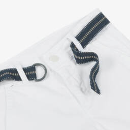 Patachou-Boys Crisp Cotton Twill Pants | Childrensalon Outlet