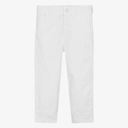 Patachou-Boys Crisp Cotton Twill Pants | Childrensalon Outlet