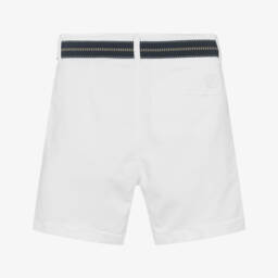 Patachou-Boys Crisp Cotton Twill Shorts | Childrensalon Outlet