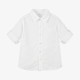 Patachou-Boys Ivory Shorts Suit | Childrensalon Outlet