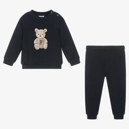 Patachou-Синий спортивный костюм из хлопка | Childrensalon Outlet