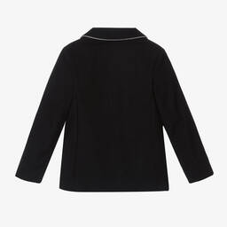 Patachou-Синий фланелевый блейзер для мальчиков | Childrensalon Outlet