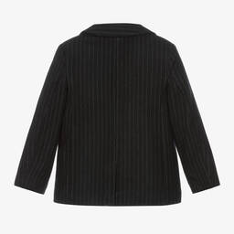 Patachou-Синий блейзер в тонкую полоску | Childrensalon Outlet