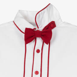 Patachou-Boys Red 3 Piece Suit Set | Childrensalon Outlet