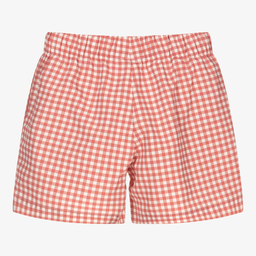 Patachou-Boys Red & White Swim Shorts | Childrensalon Outlet