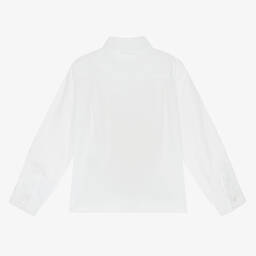 Patachou-قميص قطن لون أبيض للأولاد | Childrensalon Outlet