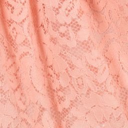Patachou-Coral Orange Lace Dress | Childrensalon Outlet