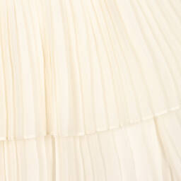 Patachou-Girls Black & Ivory Chiffon Dress | Childrensalon Outlet