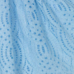 Patachou-Голубое кружевное платье с бантом для девочек | Childrensalon Outlet