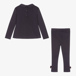 Patachou-Girls Blue Top & Leggings Set | Childrensalon Outlet