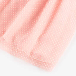 Patachou-Girls' Blush Dotty Tulle Frock | Childrensalon Outlet