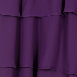 Patachou-Girls Dark Purple Chiffon Dress | Childrensalon Outlet