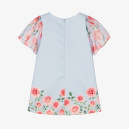 Patachou-Платье с нежным розовым принтом для девочек | Childrensalon Outlet