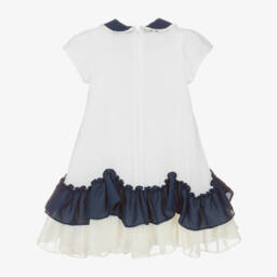 Patachou-Girls Elegant Chiffon Ruffle Dress | Childrensalon Outlet
