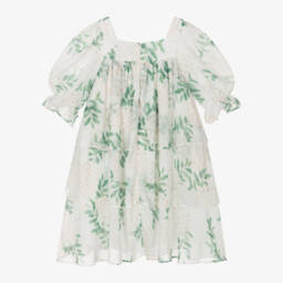 Patachou-Элегантное кремовое платье с цветами для девочек | Childrensalon Outlet