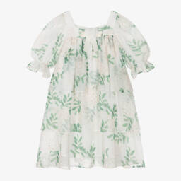 Patachou-Элегантное кремовое платье с цветами для девочек | Childrensalon Outlet