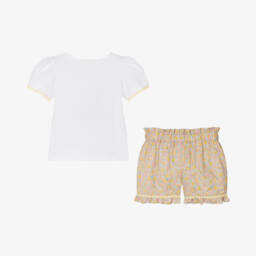 Patachou-طقم شورتات ساحر بنقشة الأزهار للبنات | Childrensalon Outlet