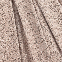 Patachou-Girls Gold Sequin Velvet Dress | Childrensalon Outlet