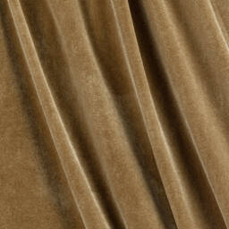 Patachou-Girls Golden Velour Frock | Childrensalon Outlet