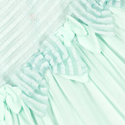 Patachou-Зеленое шифоновое платье | Childrensalon Outlet