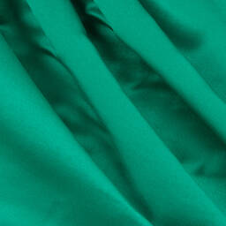 Patachou-Girls Green Satin Dress  | Childrensalon Outlet