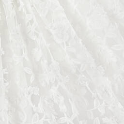 Patachou-Girls Ivory Embroidered Lace Dress | Childrensalon Outlet