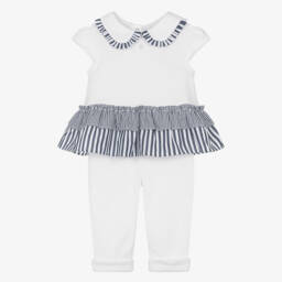 Patachou-Морской комплект из хлопковых леггинсов для девочек | Childrensalon Outlet