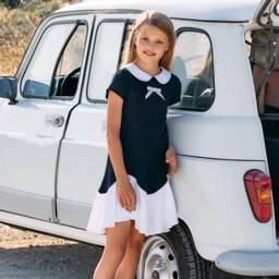 Patachou-Небесно-голубое хлопковое удовольствие для девочек | Childrensalon Outlet