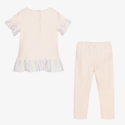 Patachou-Розовый топ и легинсы для девочек | Childrensalon Outlet