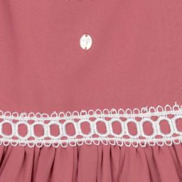 Patachou-Girls Pink Chiffon Dress | Childrensalon Outlet